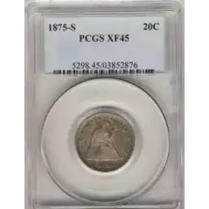 Twenty Cent Pieces-Liberty Seated 1875-1878 (3)