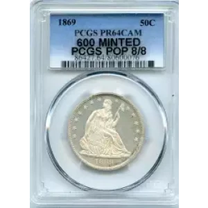 Half Dollars---Liberty Seated 1839-1891 -Silver- 0.5 Dollar (3)