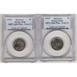 Nickel Five Cent Pieces-Jefferson (3)