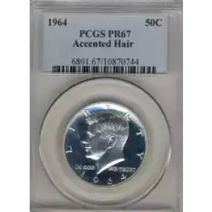 Half Dollars---Kennedy 1964 -Silver- 0.5 Dollar (3)