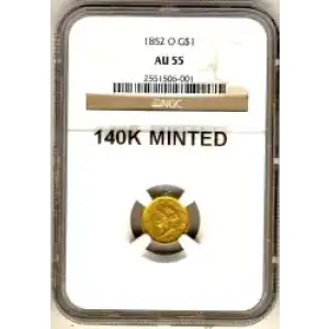 Gold Dollars---Liberty Head 1849-1854 -Gold- 1 Dollar (3)