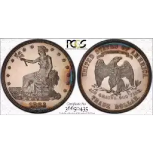 Trade Dollars---Trade Dollars 1873-1885 -Silver- 1 Dollar (3)
