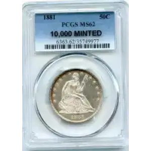 Half Dollars---Liberty Seated 1839-1891 -Silver- 0.5 Dollar (3)