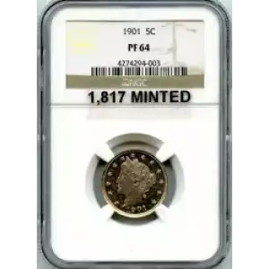 Nickel Five Cent Pieces-Liberty Head 1883-1913 (3)