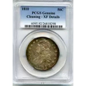 Half Dollars---Capped Bust, Reeded Edge 1836-1839 -Silver- 0.5 Dollar (3)