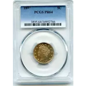 Nickel Five Cent Pieces-Liberty Head 1883-1913 (3)