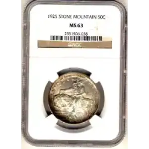 Classic Commemorative Silver--- Stone Mountain Memorial 1925 -Silver- 0.5 Dollar (3)