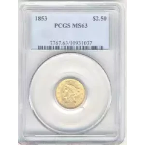 Quarter Eagles---Liberty Head 1840-1907 -Gold- 2.5 Dollar (3)