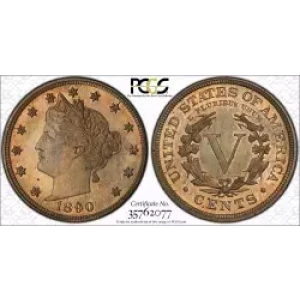 Nickel Five Cent Pieces-Liberty Head 1883-1913 (3)