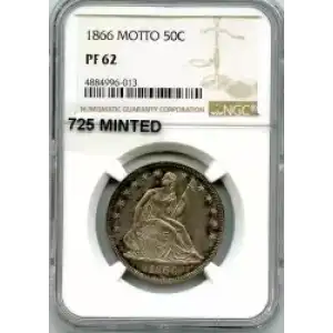 Half Dollars---Liberty Seated 1839-1891 -Silver- 0.5 Dollar (3)