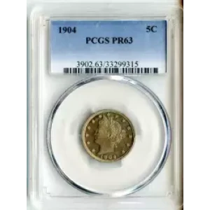 Nickel Five Cent Pieces-Liberty Head 1883-1913 (3)