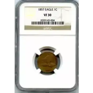 Small Cents---Flying Eagle 1856-1858 -Copper- 1 Cent (3)