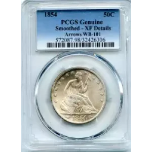 Half Dollars---Liberty Seated 1839-1891 -Silver- 0.5 Dollar (3)