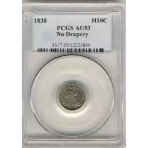 Half Dimes---Liberty Seated 1837-1873-Silver- 0.5 Dime (3)