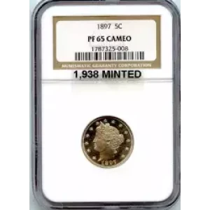 Nickel Five Cent Pieces-Liberty Head 1883-1913 (3)