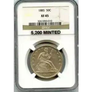 Half Dollars---Liberty Seated 1839-1891 -Silver- 0.5 Dollar (3)