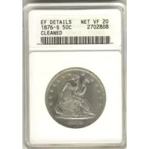 Half Dollars---Liberty Seated 1839-1891 -Silver- 0.5 Dollar (3)