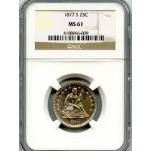 Liberty Seated Quarter Dollar (3)