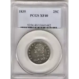 Quarter Dollars---Capped Bust (3)