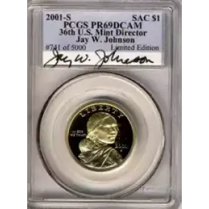 Sacagawea 2000-2017 - Brass Dollar (3)