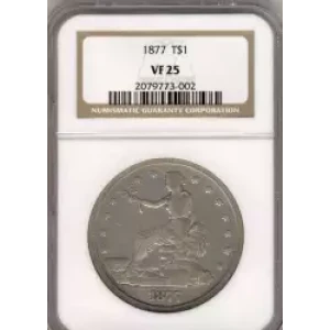 Trade Dollars---Trade Dollars 1873-1885 -Silver- 1 Dollar (3)