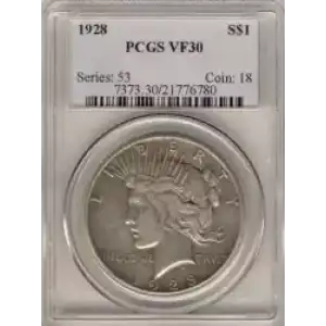 Peace Silver Dollar (3)