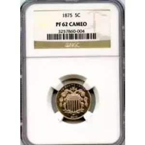 Nickel Five Cent Pieces-Shield 1866-1883 (3)