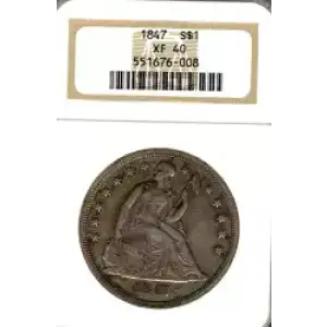 Dollars---Liberty Seated 1840-1873 -Silver- 1 Dollar (3)