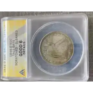 Half Dollars---Liberty Seated 1839-1891 -Silver- 0.5 Dollar (3)