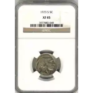 Nickel Five Cent Pieces-Indian Head or Buffalo (3)