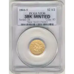 Quarter Eagles---Liberty Head 1840-1907 -Gold- 2.5 Dollar (3)