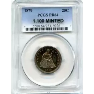 Liberty Seated Quarter Dollar (3)