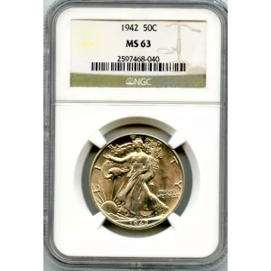 Half Dollars---Liberty Walking 1916-1947 -Silver- 0.5 Dollar (3)