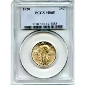 Quarter Dollars---Standing Liberty (3)