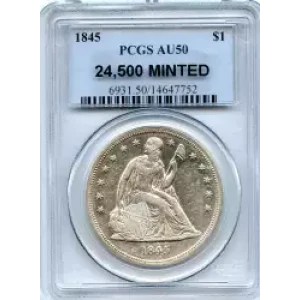 Dollars---Liberty Seated 1840-1873 -Silver- 1 Dollar (3)