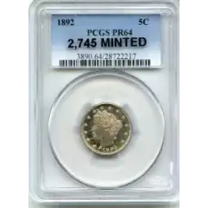 Nickel Five Cent Pieces-Liberty Head 1883-1913 (3)