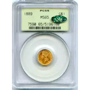 Gold Dollars---Indian Princess Head, Large Head 1856-1889 -Gold- 1 Dollar (3)