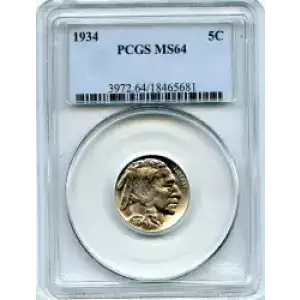 Nickel Five Cent Pieces-Indian Head or Buffalo (3)