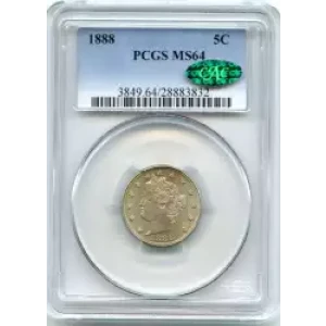 Nickel Five Cent Pieces-Liberty Head 1883-1913 (3)