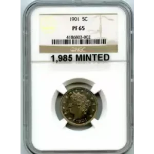 Nickel Five Cent Pieces-Liberty Head 1883-1913 (3)