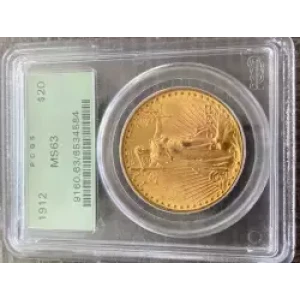 Double Eagles---Saint Gaudens 1907-1933 -Gold- 20 Dollar (3)