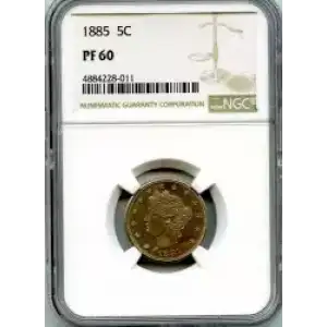 Nickel Five Cent Pieces-Liberty Head 1883-1913 (3)