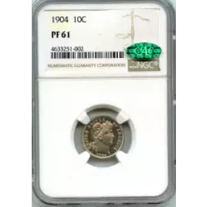 Dimes---Barber or Liberty Head 1892-1916 -Silver- 1 Dime (3)