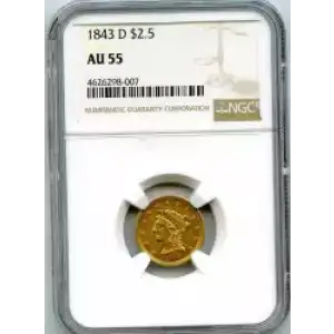 Quarter Eagles---Liberty Head 1840-1907 -Gold- 2.5 Dollar (3)