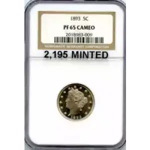 Nickel Five Cent Pieces-Liberty Head 1883-1913 (3)