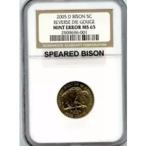 Nickel Five Cent Pieces-Jefferson (3)