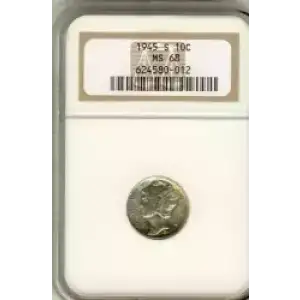 Dimes---Winged Liberty Head or Mercury 1916-1945 -Silver- 1 Dime (3)