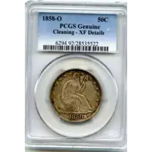 Half Dollars---Liberty Seated 1839-1891 -Silver- 0.5 Dollar (3)