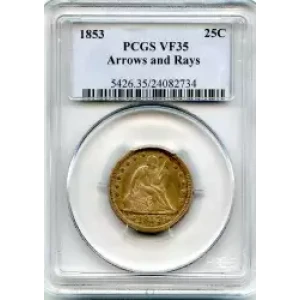 Liberty Seated Quarter Dollar (3)