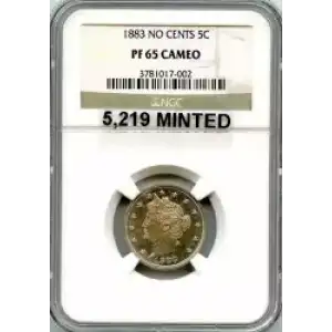 Nickel Five Cent Pieces-Liberty Head 1883-1913 (3)